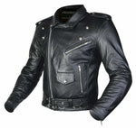 Ozone mc-leather jacket ramones black