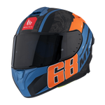 Mt Helmets Integral MC Helmet Targo Pro Welcome Orange