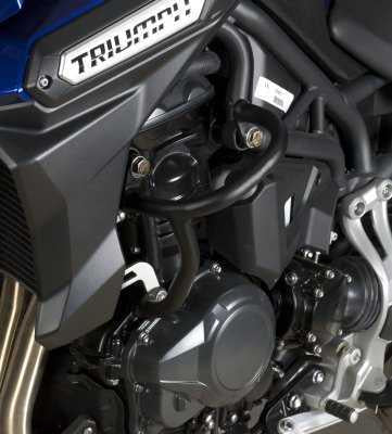 Abenteuerbalken, Schwarz, Triumph Tiger 1200 Explorer 12-17
