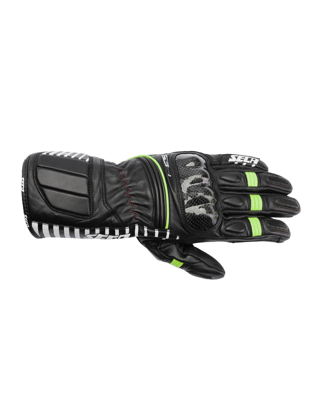 Seca Handschuhe Mc-Mercury IV Schwarz /Grippe