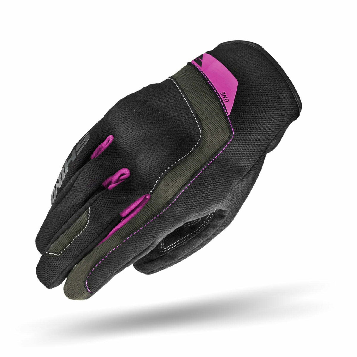 Shima ladies mc-gloves one black /pink