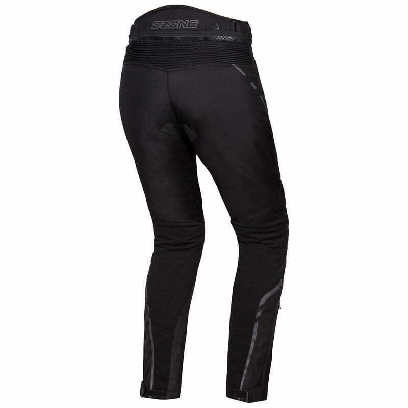 Ozone lady textile mc-pants jet II black