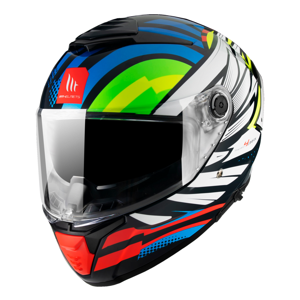 MT Helme Integral MC Helm Thunder 4 SV Drax Blau