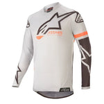 Alpinestars Racer Tech Compass Shirt Hellgrau/Schwarz 