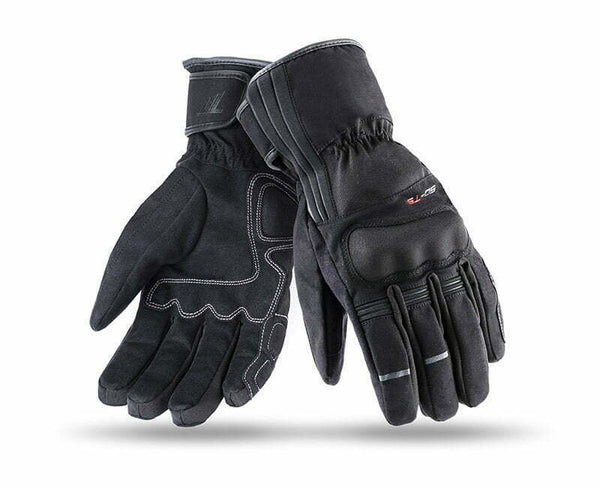 Seventy Mc-Handskar Vattentäta SD-T5 Svart – slitstarka och vattentäta motorcykelhandskar med förstärkt grepp och skydd. Perfekta för säker körning.