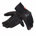 Rebelhorn Women MC Handschuhe Gap III Schwarz /Rot