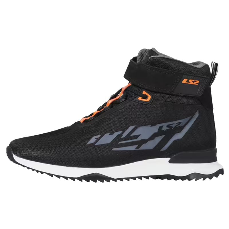 LS2 MC Schuhe Acrux Black /Orange