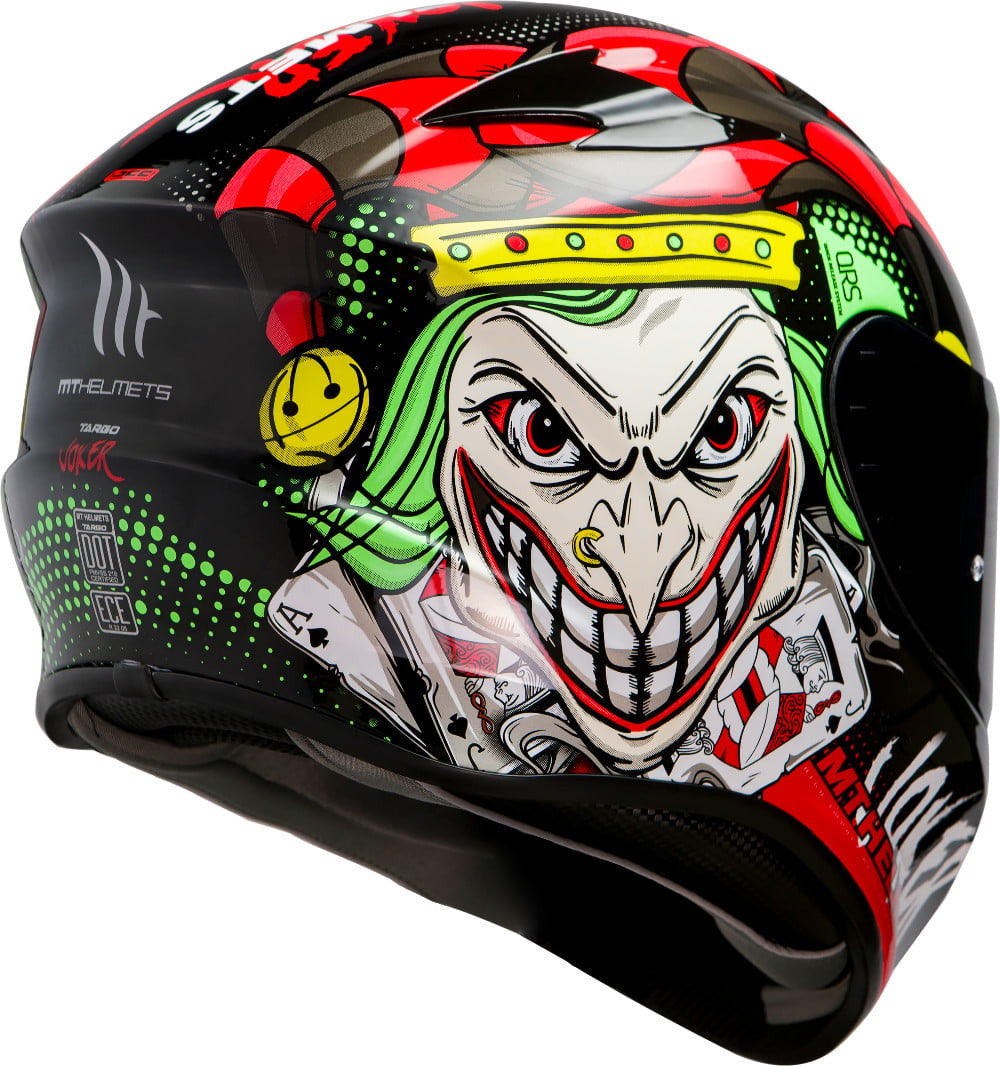 MT Helme Integral MC Helm Targo Joker Schwarz