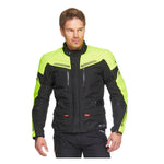 Sweep Textile MC Jacke Herausforderer Evo WP Black /Grippe