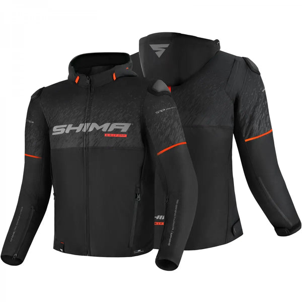 Shima Textil Mc-Jacke Drift Plus Schwarz 