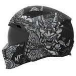 MT Helme öffnen MC Helm Streetfighter SV S Hellish B2