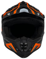 IXS Cross MC Helm 363 2.0 Schwarz /Orange