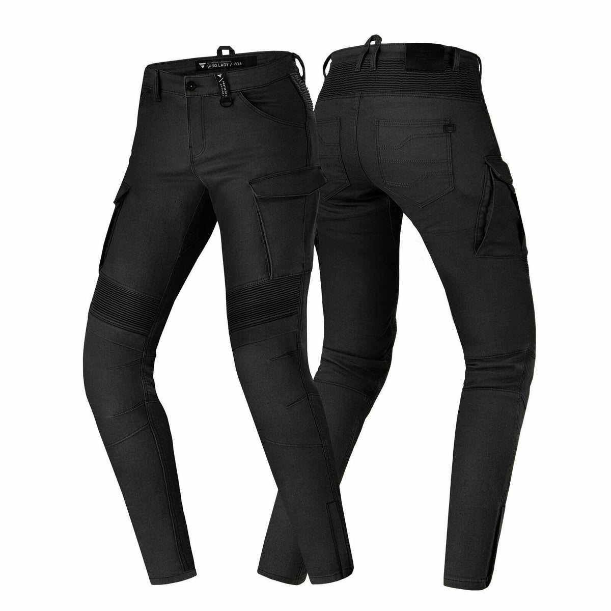 Shima Lady Kevlar Mc-Jeans Giro 3.0 Schwarz