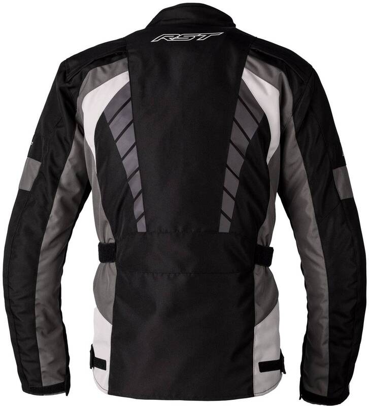 RST Textile MC-Jacket Alpha 5 Schwarz /Grau