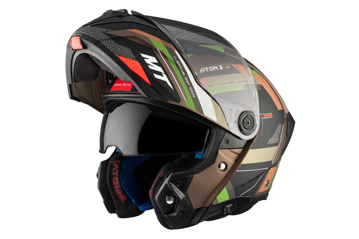 MT -Helme Öffnen MC Helm Atom 2 SV Blast A6