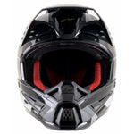 Alpinestars Cross MC Helm S-M5 Rover Schwarz /Grau /Gulfluo