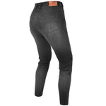 Rebelhorn Frauen Kevlar Mc-Jeans Classic III schwarz gewaschen