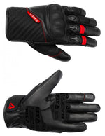 Seca MC Handschuhe Achse Mesh schwarz /rot