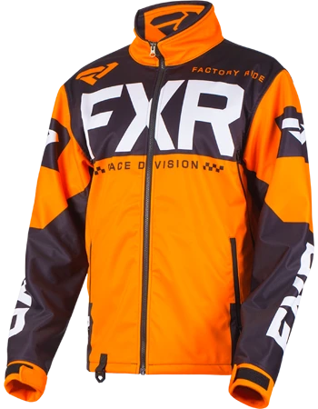 Cold Cross RR Jacket Orange/ Black/ White