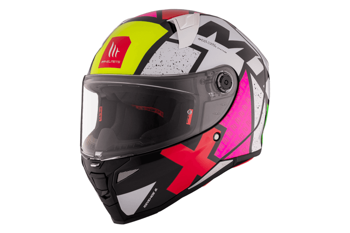 MT Helmets integralhjälm Revenge 2 Light C0 med sportig design i neonfärger, visir och högkvalitativt skydd. Köp nu för exklusiv deal.