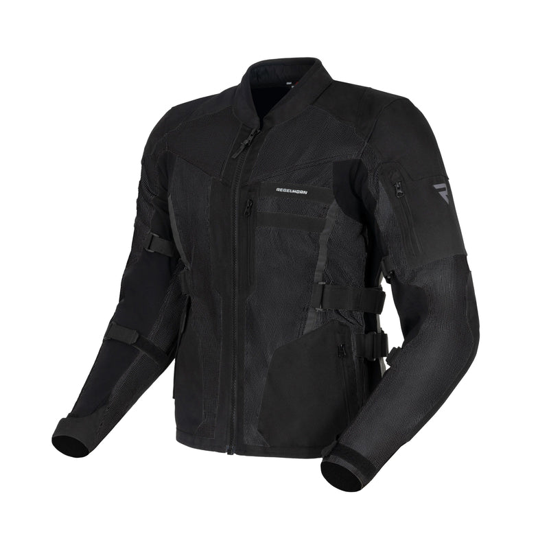 Rebelhorn Textile MC Jacke Skandal schwarz