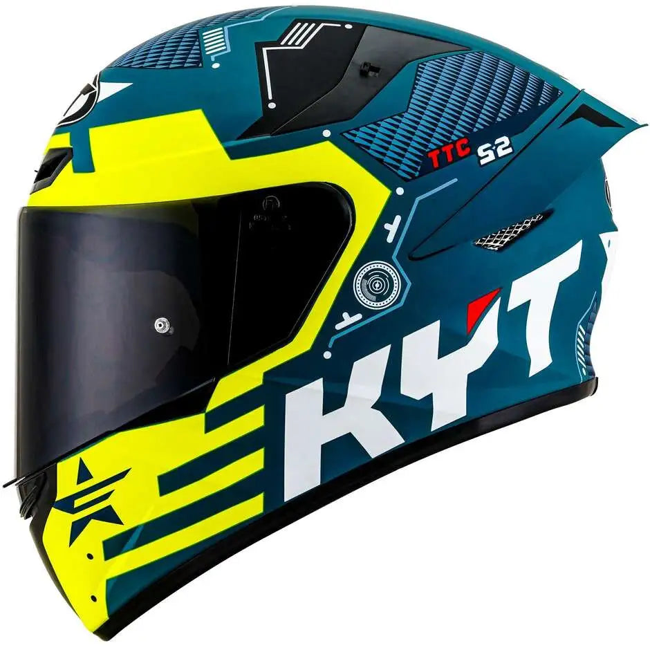 Kyt Integral MC Helmet TT-Revo Flu