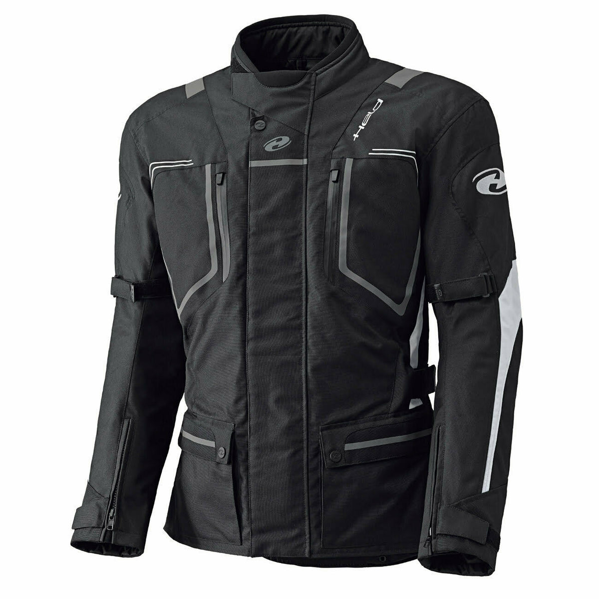 Heldte Textile MC Jacke Zorro Schwarz /Weiß