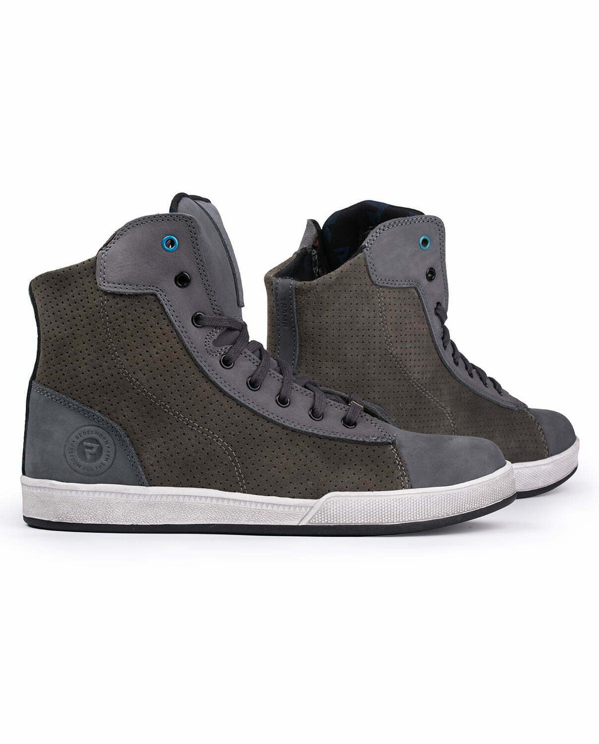 Rebelhorn Unisex MC-Shoes tritt grau