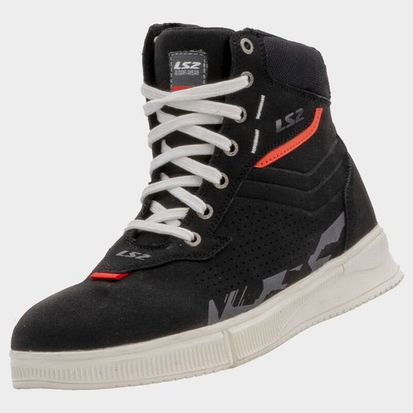 LS2 MC-Shoe Chrom Black