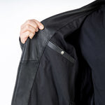 Ozone mc-leather jacket ramones modern black