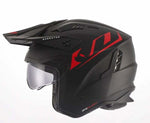 UFO Jet MC Helm Sheratan Matte Black