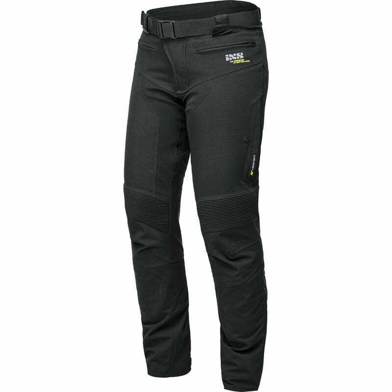 IXS Lady Laminated Textile Mc-Pants St Plus schwarz