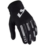 LS2 MC Handschuhe biegen schwarz