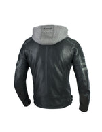 Seca Leder Mc-Jacket Horn II Schwarz