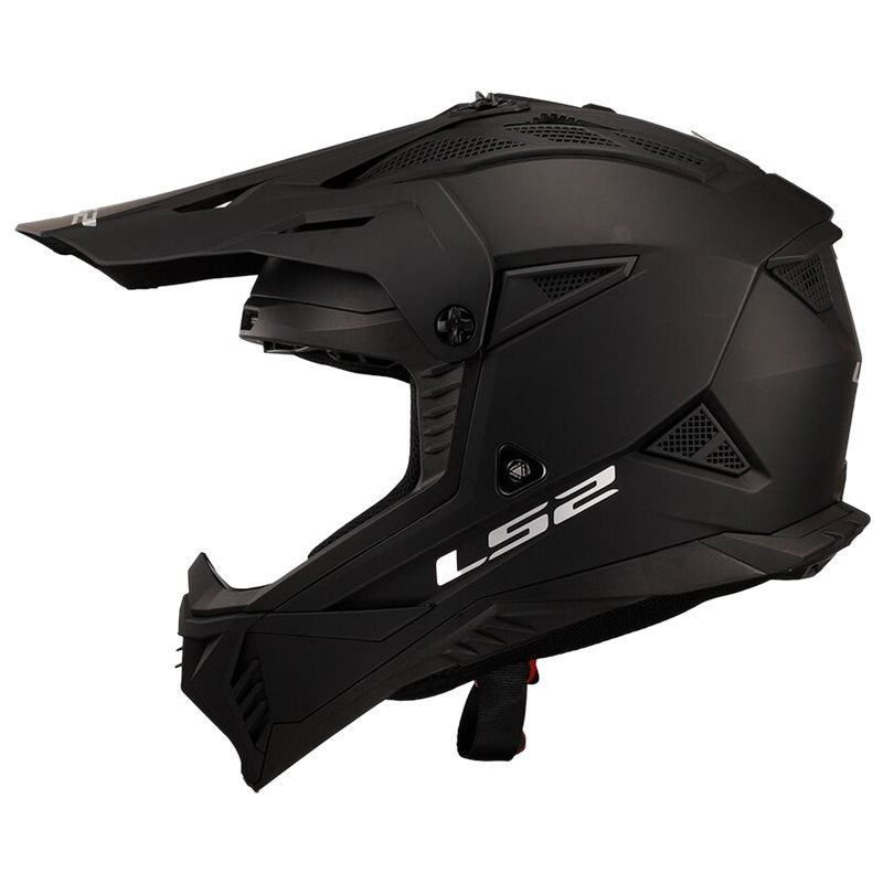 LS2 Cross MC helmet Fast II matte black