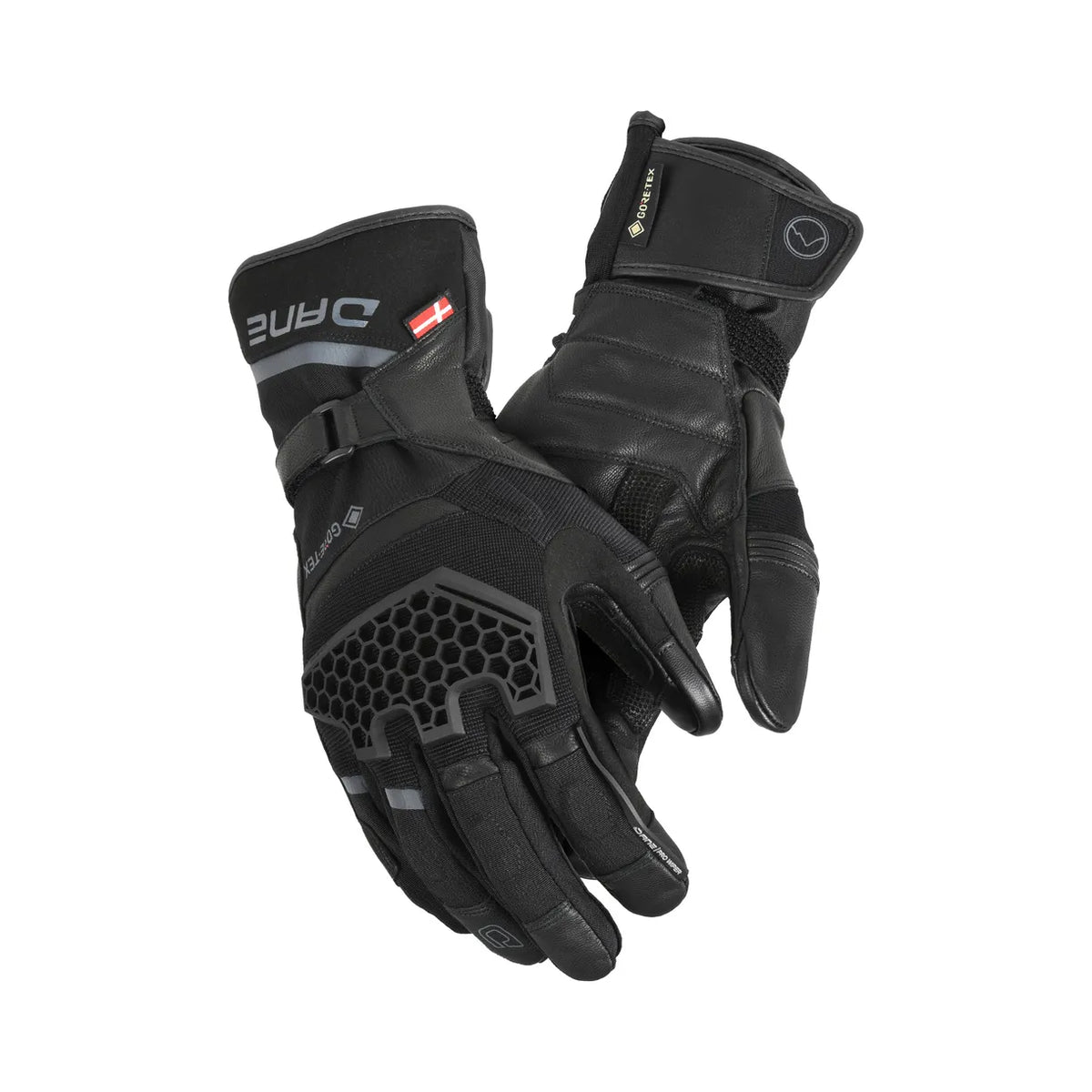 Dane Gore-Tex® MC Handschuhe Odin Schwarz