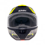 SMK Offenbares MC Helm Gullwing Tekker Grau /Grippe