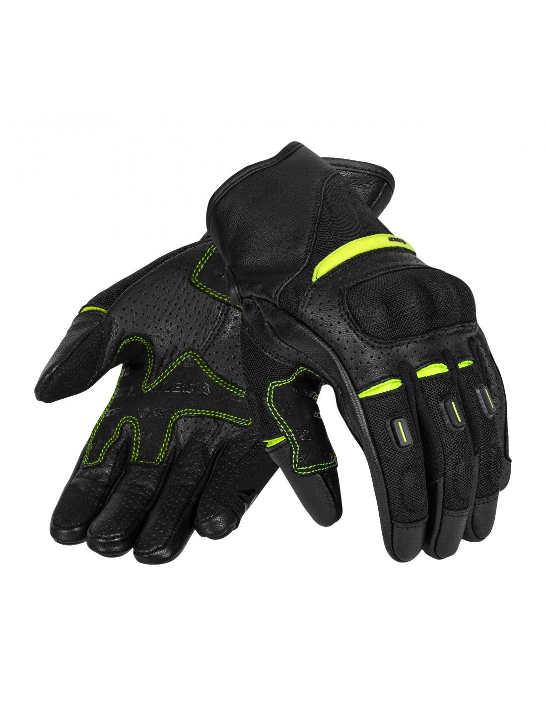 Seca MC Handschuhe Achse Mesh II Schwarz /Grippe