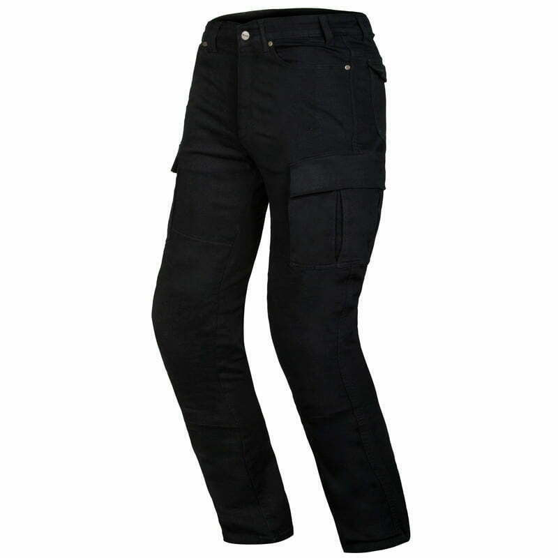 Ozone Kevlar MC-Pants Shadow II Schwarz