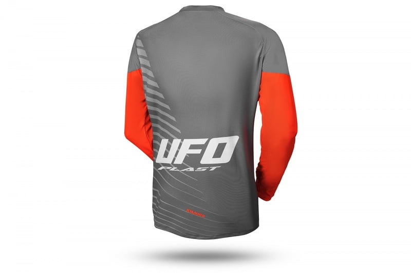 Ufo Crosströja Kimura Jersey Grau /Orange 