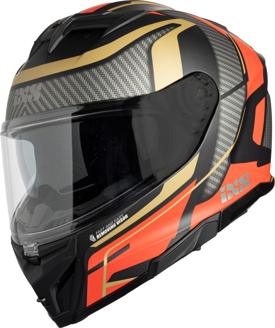 IXS Integral MC Helm 912 SV 2.0 Blade Black /Rot